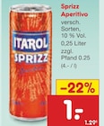 Netto Marken-Discount - Sprizz Aperitivo Angebot im Prospekt Sprizz Aperitivo bei Netto Marken-Discount im Prospekt "" für 1,00 €