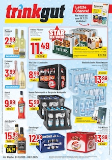 Aktueller Trinkgut Prospekt "Aktuelle Angebote" Seite 1 von 6 Seiten für Solingen