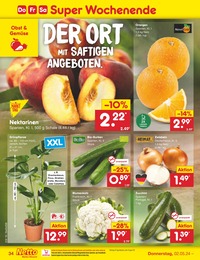 Bio Orangen Angebot im aktuellen Netto Marken-Discount Prospekt auf Seite 38