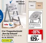 2-in-1 Treppenhochstuhl für 129,00 € bei Lidl im Angebot 2-in-1 Treppenhochstuhl im aktuellen Lidl Prospekt