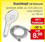 Duschkopf mit Schlauch im Angebot bei Zimmermann in Magdeburg Duschkopf mit Schlauch Angebote bei Zimmermann Magdeburg für 8,99 €