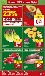 Prix et réduction Pomme dans le prospectus Aldi en cours Offre Pomme dans le catalogue Aldi du moment à la page 3