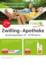 mea - meine apotheke Prospekt für Berlin mit 4 Seiten mea - meine apotheke Prospekt für Berlin: "Unsere August-Angebote", 4 Seiten, 01.08.2020 - 31.08.2020