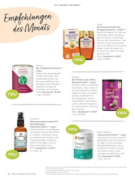 Vitamine Angebot im aktuellen Alnatura Prospekt auf Seite 64