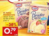 Paradiescreme von Dr. Oetker im aktuellen Netto Marken-Discount Prospekt für 0,79 €