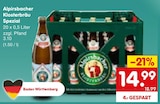 Aktuelle Bier Angebote bei Netto Marken-Discount in Lörrach Aktuelles Alpirsbacher Klosterbräu Spezial Angebot bei Netto Marken-Discount in Lörrach ab 14,99 €