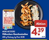 ALDI SÜD Kissing - Hähnchen-Geschnetzeltes Angebot im Prospekt Hähnchen-Geschnetzeltes bei ALDI SÜD im Kissing Prospekt für 4,39 €
