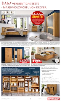 Bett im Segmüller Prospekt "Maßanfertigung gratis!" mit 14 Seiten (Ludwigshafen (Rhein))