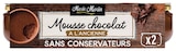Mousse chocolat à l'ancienne - MARIE MORIN en promo chez Intermarché Express Mousse chocolat à l'ancienne - MARIE MORIN dans le catalogue Intermarché Express