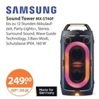 Sound Tower MX-ST40F von Samsung im aktuellen V-Markt Prospekt für 249,00 €