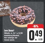 Love Donut³ bei EDEKA im Stauchitz Prospekt für 0,49 €