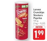 Aktuelles Crunchips Stackers Paprika Angebot bei EDEKA in Ludwigshafen (Rhein) ab 1,99 €