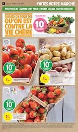 Offre Tomate Grappe dans le catalogue Intermarché du moment à la page 4