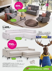 Sofa im mömax Prospekt "DA SCHAUEN DIE SCHWEDEN" mit 16 Seiten (Heidelberg)