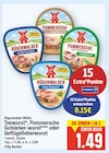 Teewurst oder Pommersche Gutsleberwurst oder Geflügelleberwurst von Rügenwalder Mühle im aktuellen E center Prospekt