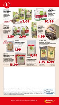 Vogelkäfig im Zookauf Prospekt "HIER GIBT`S TIERBEDARF UND ZUBEHÖR" mit 8 Seiten (Hagen (Stadt der FernUniversität))