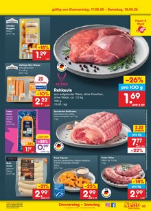 Wurst im Netto Marken-Discount Prospekt "Aktuelle Angebote" mit 67 Seiten (Hildesheim)