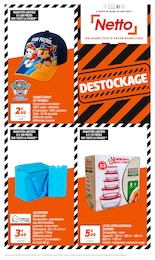 Catalogue Discount Alimentaire Netto en cours à Sedan et alentours, DESTOCKAGE, 1 page, 30/06/2026 - 31/07/2026