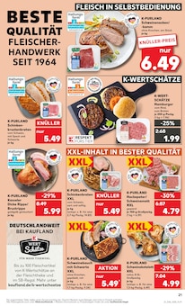 Hackfleisch im Kaufland Prospekt "Aktuelle Angebote" mit 64 Seiten (Hamm)