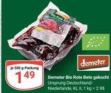 Bio Rote Bete gekocht bei GLOBUS im Saarbrücken Prospekt für 1,49 €