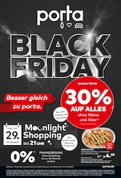 porta Möbel Prospekt für Berlin: "BLACK SALE", 1 Seite, 29.11.2024 - 30.11.2024