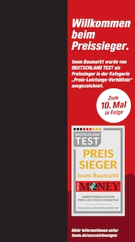 Aktueller toom Baumarkt Prospekt "Respekt, wer's selber macht." Aktueller toom Baumarkt Prospekt