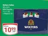 Wolters Helles bei GLOBUS im Braunschweig Prospekt für 10,99 €