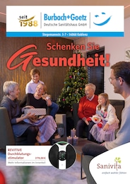 Burbach + Goetz Deutsche Sanitätshaus GmbH Prospekt "Schenken Sie Gesundheit!" für Emmelshausen, 6 Seiten, 13.11.2024 - 31.01.2025