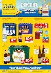Getränke im Netto Marken-Discount Prospekt in Meerbusch Aktueller Netto Marken-Discount Prospekt mit Getränke, "DER ORT, AN DEM DU IMMER AUSGEZEICHNETE PREISE FINDEST.", Seite 1