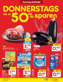 Milch im Netto Marken-Discount Prospekt "Aktuelle Angebote" mit 76 Seiten (Hamburg)
