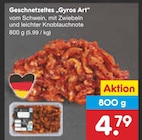 Geschnetzeltes "Gyros Art" von  im aktuellen Netto Marken-Discount Prospekt für 4,79 €