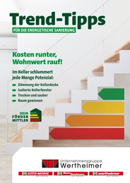 Aktueller E. WERTHEIMER Prospekt, "Trend-Tipps FÜR DIE ENERGETISCHE SANIERUNG", mit Angeboten der Woche, gültig von 14.02.2025 bis 14.02.2025