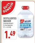 Aktuelles Destilliertes Wasser Angebot bei Marktkauf in Wuppertal ab 1,49 €