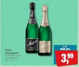 Jahrgangssekt Extra Dry Angebote von Mumm bei Markant Wismar für 3,99 €