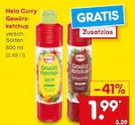 Curry Gewürzketchup Angebote von Hela bei Netto Marken-Discount Mainz für 1,99 €
