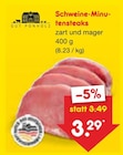 Schweine-Minutensteaks Angebote von Gut Ponholz bei Netto Marken-Discount Stralsund für 3,29 €