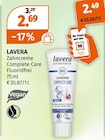 Zahncreme Complete Care Fluoridfrei von LAVERA im aktuellen Müller Prospekt für 2,49 €