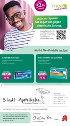 Aktueller mea - meine apotheke Apotheken Prospekt für Dornhan: Unsere Juni-Angebote mit 4} Seiten, 01.06.2025 - 30.06.2025
