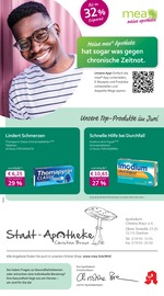 Aktueller mea - meine apotheke Apotheke Prospekt in Alpirsbach und Umgebung, "Unsere Juni-Angebote" mit 4 Seiten, 01.06.2025 - 30.06.2025