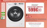 Lave-linge - LG en promo chez Extra Meyzieu à 599,90 €