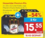 Netto Marken-Discount Schorndorf - Premium Pils Angebot im Prospekt Premium Pils bei Netto Marken-Discount im Schorndorf Prospekt für 15,55 €