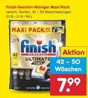 Geschirr-Reiniger Maxi Pack im Netto Marken-Discount Prospekt Geschirr-Reiniger Maxi Pack von Finish im aktuellen Netto Marken-Discount Prospekt für 7,99 €