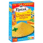 Graine Couscous - TIPIAK en promo chez Carrefour Graine Couscous - TIPIAK dans le catalogue Carrefour