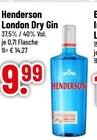 London Dry Gin Angebote von Henderson bei Trinkgut Rosenheim für 9,99 €