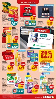 Cola im Penny Prospekt "Wer günstig will, muss Penny." mit 45 Seiten (Pirna)