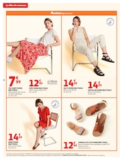 Promos Chaussures dans le catalogue "LA FÊTE DE MAMAN" de Auchan Hypermarché Chaussures en promo dans le catalogue Auchan Hypermarché à la page 10