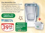 Glas-Wasserfilter One im Angebot bei GLOBUS in Braunschweig Glas-Wasserfilter One Angebote von Brita bei GLOBUS Braunschweig für 39,99 €