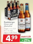 Pilsner im Angebot bei Getränkeland in Oranienburg Pilsner Angebote von Radeberger bei Getränkeland Oranienburg für 4,99 €