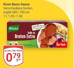 Basis-Sauce im Angebot bei GLOBUS in Bruchsal Basis-Sauce Angebote von Knorr bei GLOBUS Bruchsal für 0,79 €