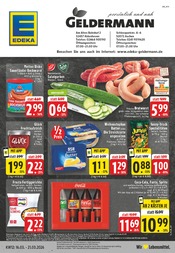 Cola im EDEKA Prospekt in Aldenhoven Aktueller EDEKA Prospekt mit Cola, "Aktuelle Angebote", Seite 1